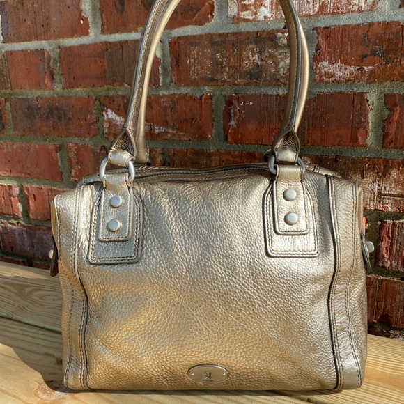 Fossil Handbags - FOSSIL Marlow Turnlock Satchel Purse/shoulder bag